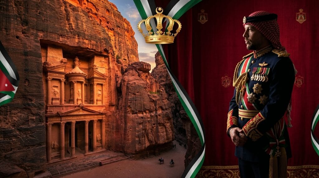 Members of the Jordan Royal Family representing the House of Hashim