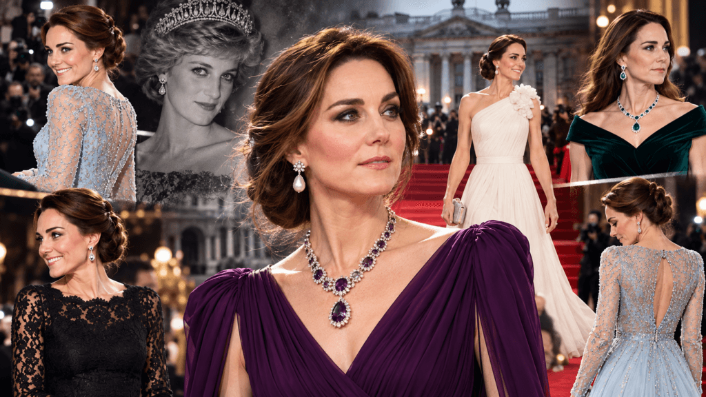The Princess of Wales’ Most Glamorous Red Carpet Looks